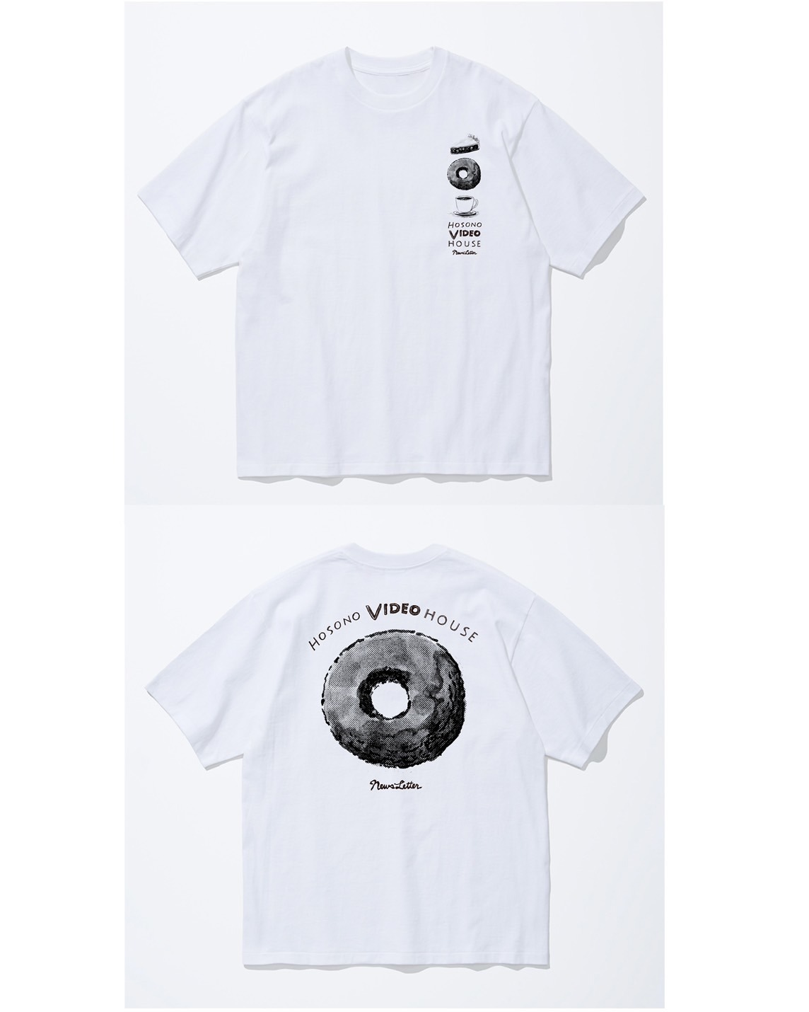 「HOSONO VIDEO HOUSE」Tシャツデザイン