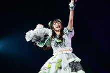 コールを浴びる小久保柚乃。