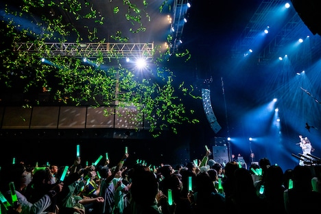 小久保柚乃生誕ソロライブ「炭素。」の様子。