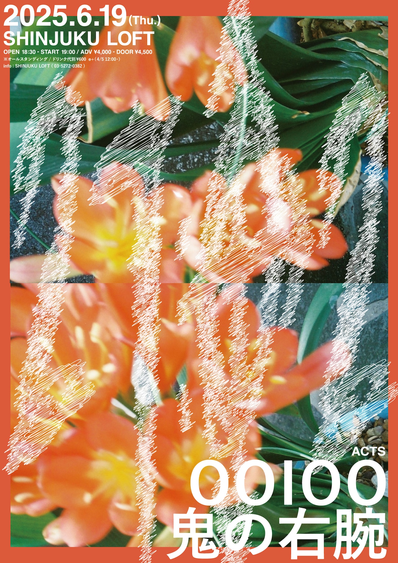 OOIOO × 鬼の右腕の初ツーマン、新宿LOFTで開催決定 - 音楽ナタリー