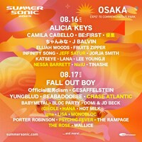 「SUMMER SONIC 2025」OSAKA出演者