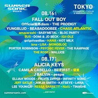 「SUMMER SONIC 2025」TOKYO出演者