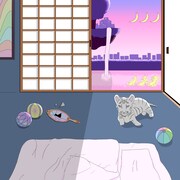 ニューヤナセ「浮遊」ジャケット