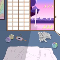 ニューヤナセ「浮遊」ジャケット