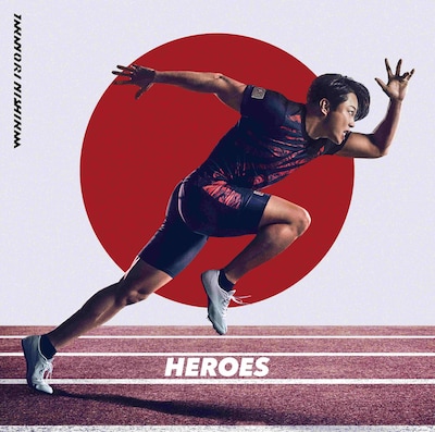 西川貴教「HEROES」通常盤ジャケット