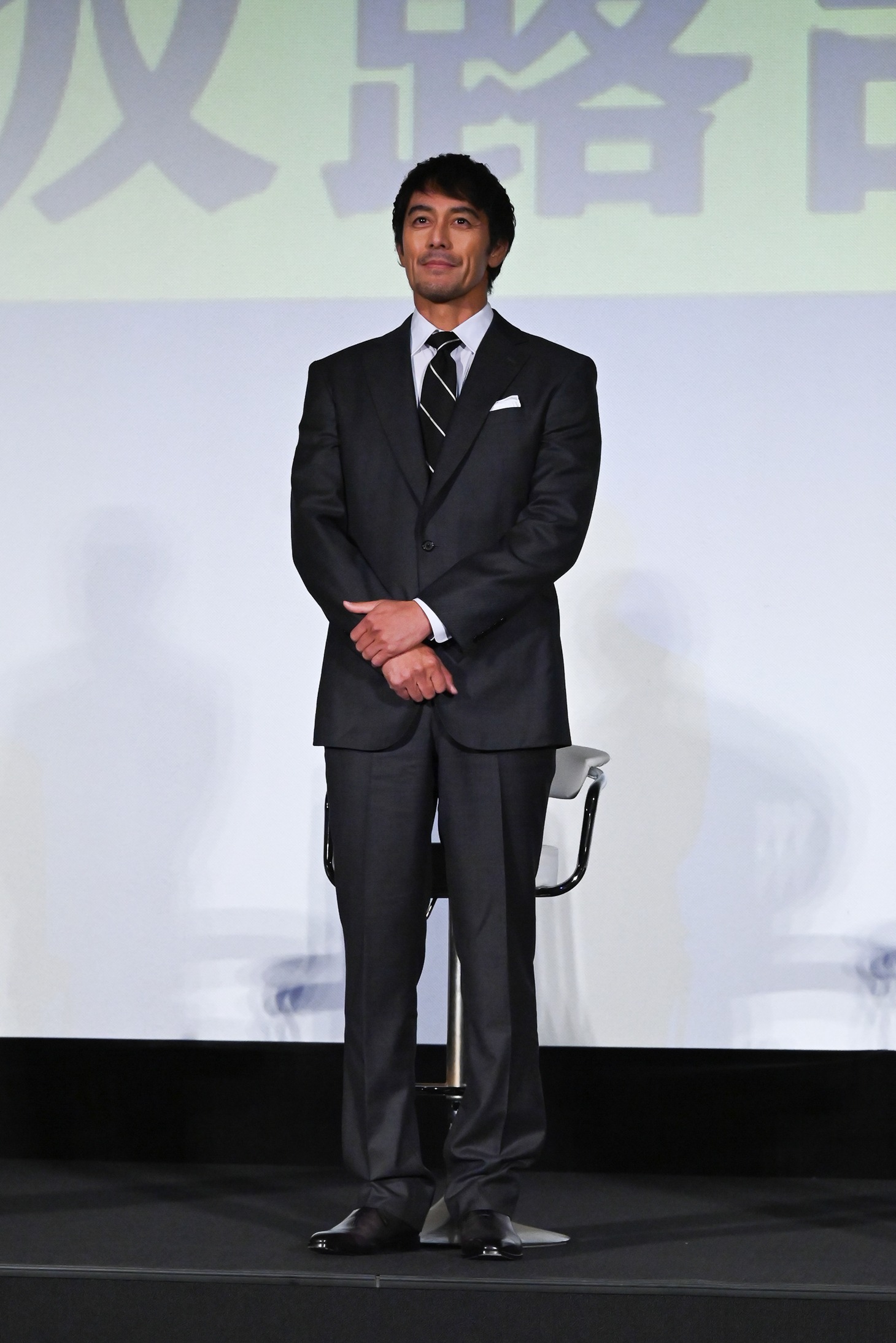 「過去の作品の中で一番滑舌がいいです」と誇らしげな阿部寛。