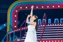 佐々木久美の卒業セレモニーの様子。（撮影：上山陽介）