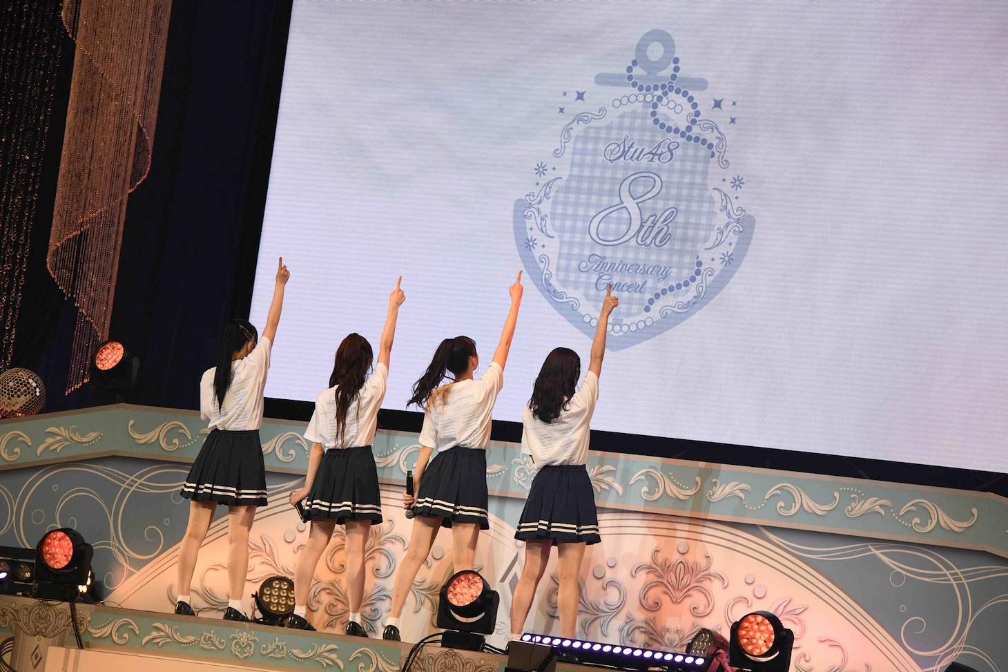 STU48の第1期生メンバー。©STU