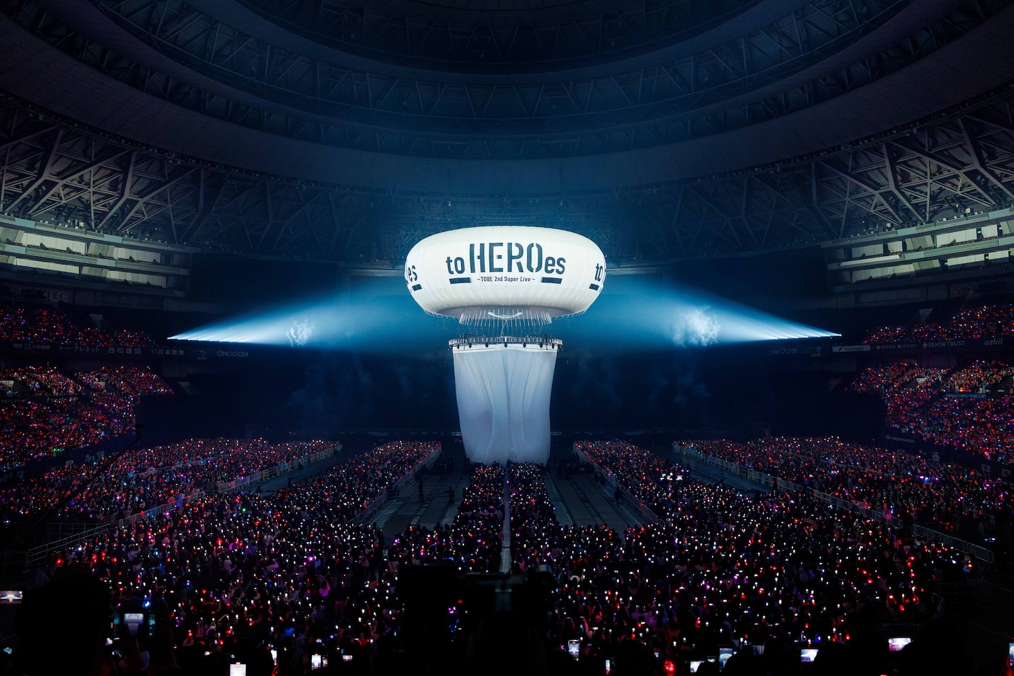 「to HEROes～TOBE 2nd Super Live～」4月6日の大阪・京セラドーム大阪公演より。