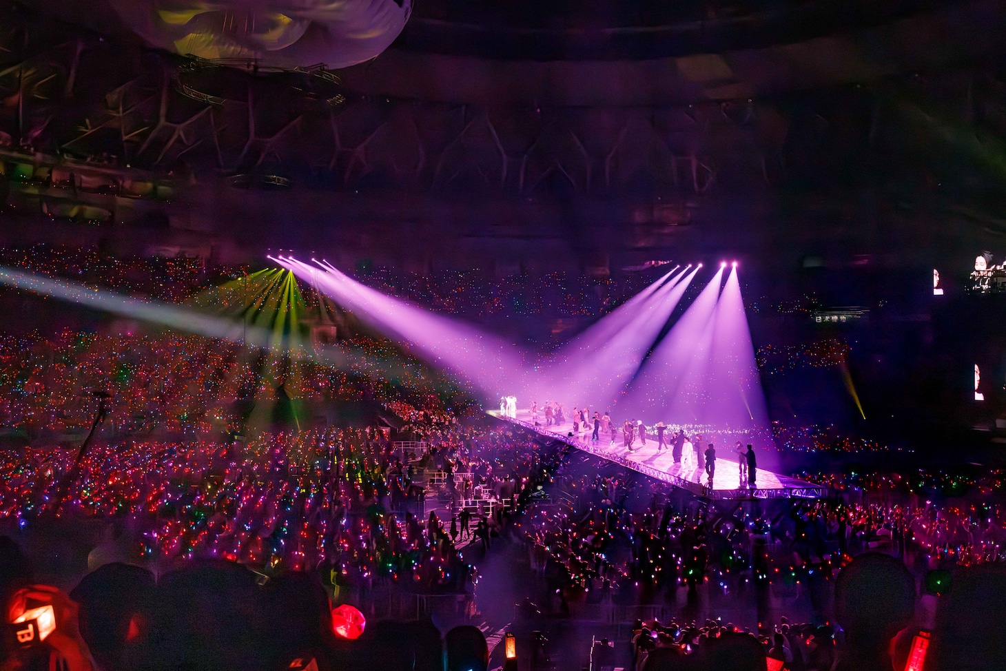 Number_i、IMP.、北山宏光、ISSEI、三宅健による「TOBE ARTISTS' REMIX」の様子。
