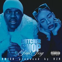 Awich「Butcher Shop feat. FERG」配信ジャケット
