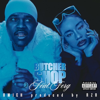 Awich「Butcher Shop feat. FERG」配信ジャケット