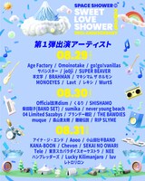 「SWEET LOVE SHOWER 2025」第1弾出演アーティスト