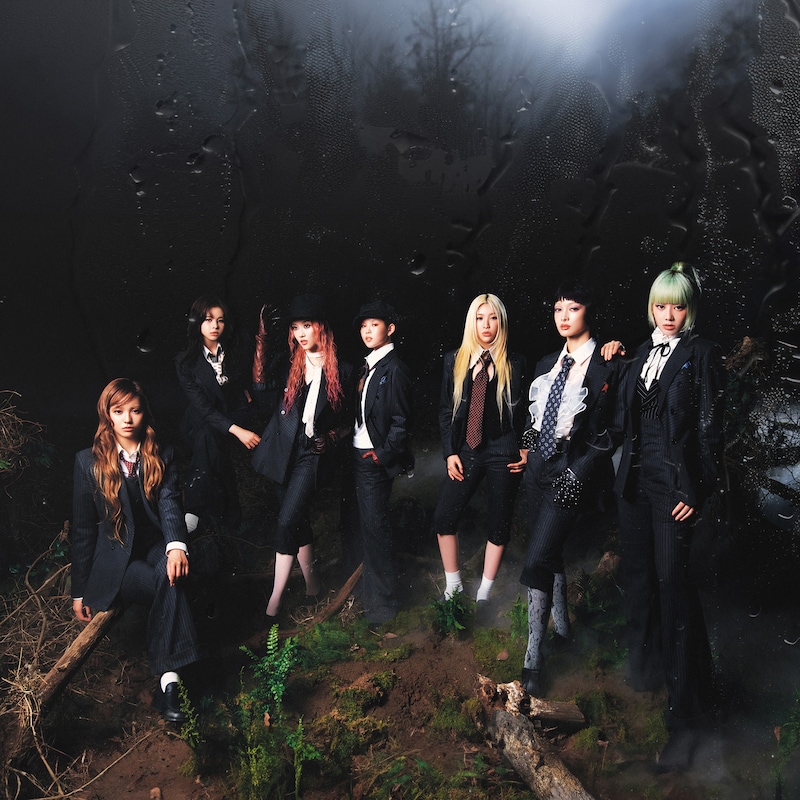 XG「IN THE RAIN」配信ジャケット