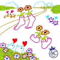 Awesome City Club「STEP!」配信ジャケット