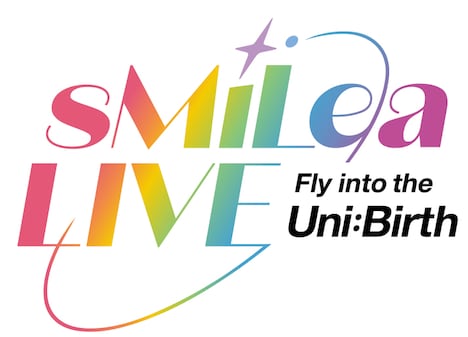 「sMiLea LIVE -Fly into the Uni:Birth-」ロゴ