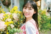 「週刊少年サンデー」2025年19号より川崎桜（乃木坂46）。