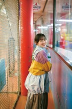 「週刊少年サンデー」2025年19号より川崎桜（乃木坂46）。