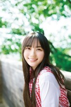 「週刊少年サンデー」2025年19号より川崎桜（乃木坂46）。