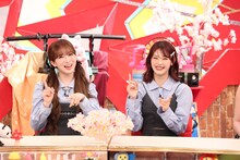 ME:IのSUZUとRAN。©フジテレビ