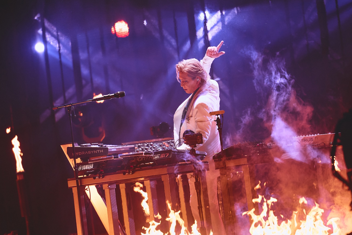 小室哲哉（Key）（Photo by Kayo Sekiguchi）