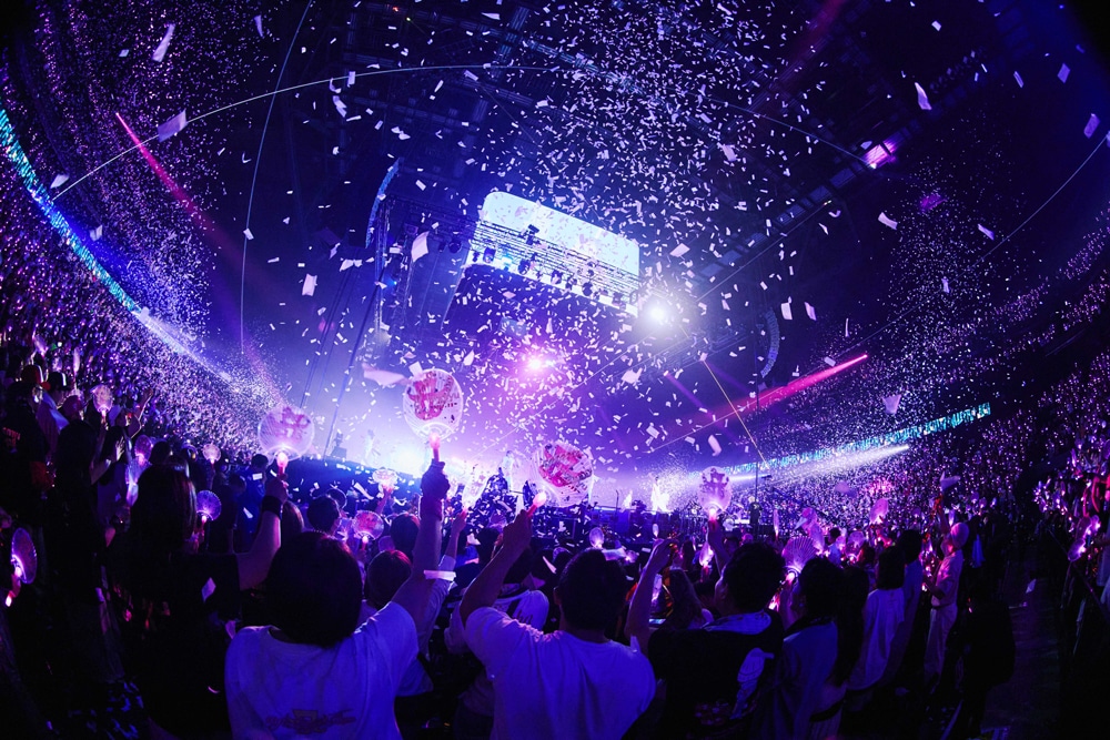「ayumi hamasaki ASIA TOUR 2025 A I am ayu -ep.II-」千葉・LaLa arena TOKYO-BAY公演の様子。