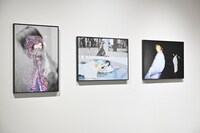 「KEN MIYAKE PHOTO EXHIBITION "THE iDOL"」の会場。