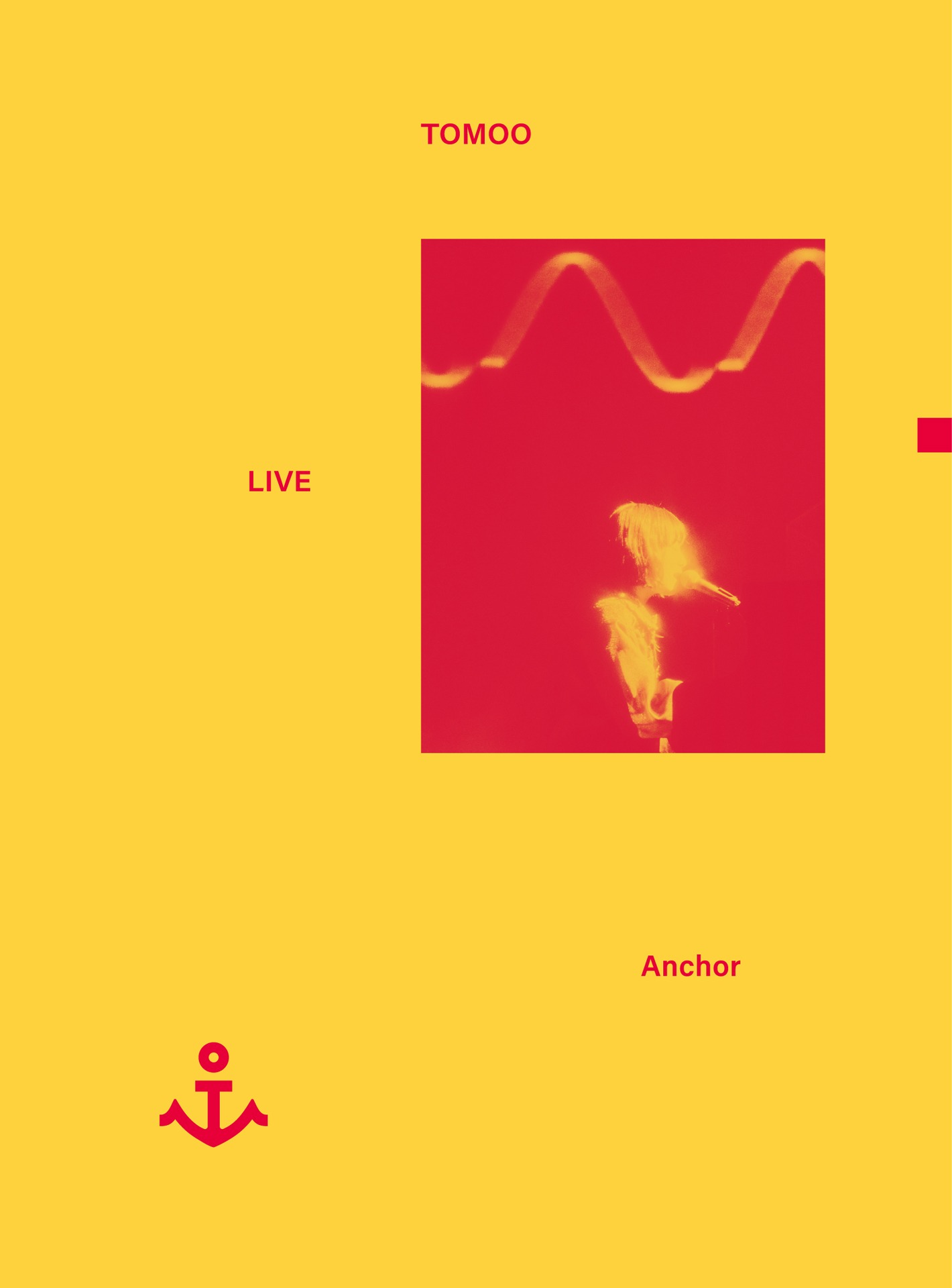 TOMOO「TOMOO LIVE "Anchor"」ジャケット