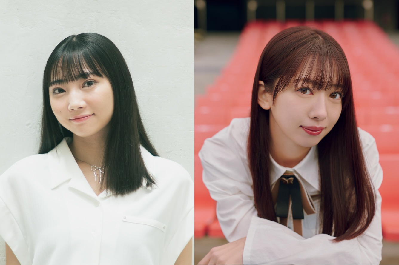 左から矢野妃菜喜、真山りか。