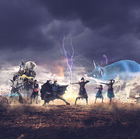 「聖飢魔II vs BABYMETAL～悪魔が来たりてベビメタる～」ビジュアル