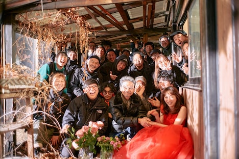 「LOST CHILD（Prod.MONDO GROSSO）」ミュージックビデオ撮影時の写真。