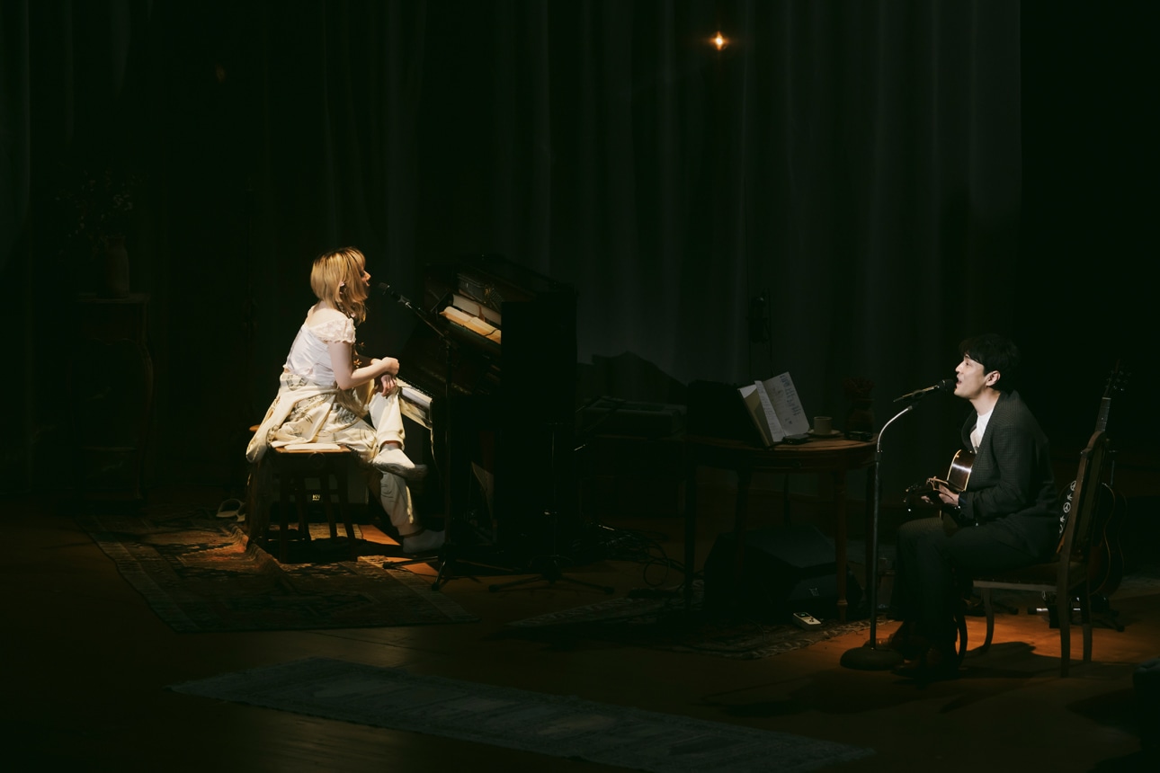 「ライブナタリー “森山直太朗 × 中村佳穂”」の様子。（撮影：鈴木友莉）