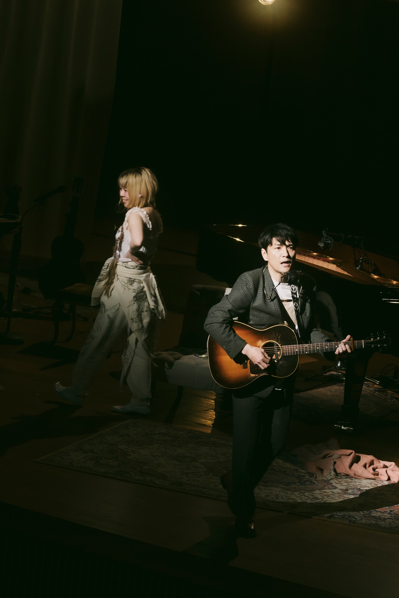 「ライブナタリー “森山直太朗 × 中村佳穂”」の様子。（撮影：鈴木友莉）