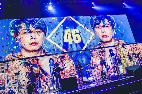 46歳の誕生日を祝われる.ENDRECHERI.。（撮影：冨田味我）