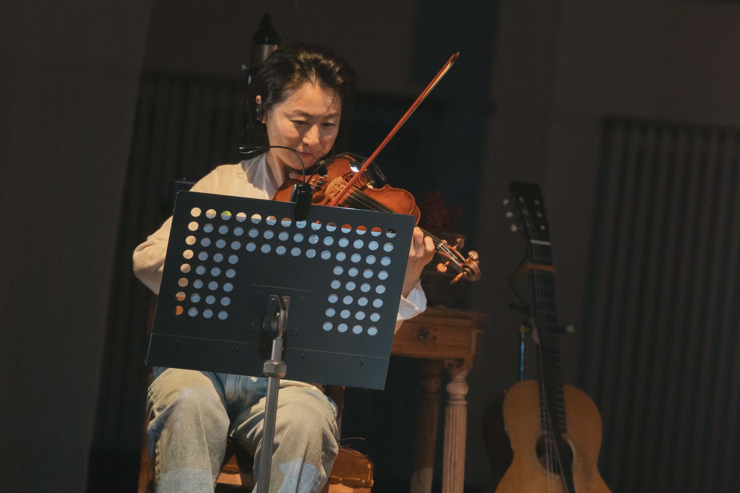 越川歩（2nd Violin）（撮影：曽我美芽）