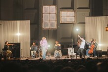 「ライブナタリー “森山直太朗 × 中村佳穂”」の様子。（撮影：曽我美芽）