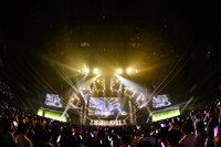 乃木坂46によるライブの様子。