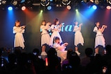 my favの定期公演の様子。