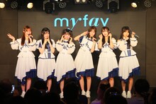 my favの定期公演の様子。