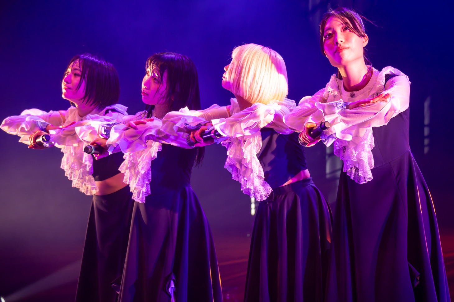 「NUANCE ONEMANLIVE -hamajo-」の様子。