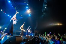 「NUANCE ONEMANLIVE -hamajo-」の様子。