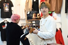 手前からタカシ、シューヤ。