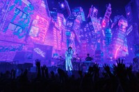 米津玄師「KENSHI YONEZU 2025 WORLD TOUR / JUNK」ソウル・INSPIRE ARENA公演の様子。（Photo by Yusuke Yamatani）