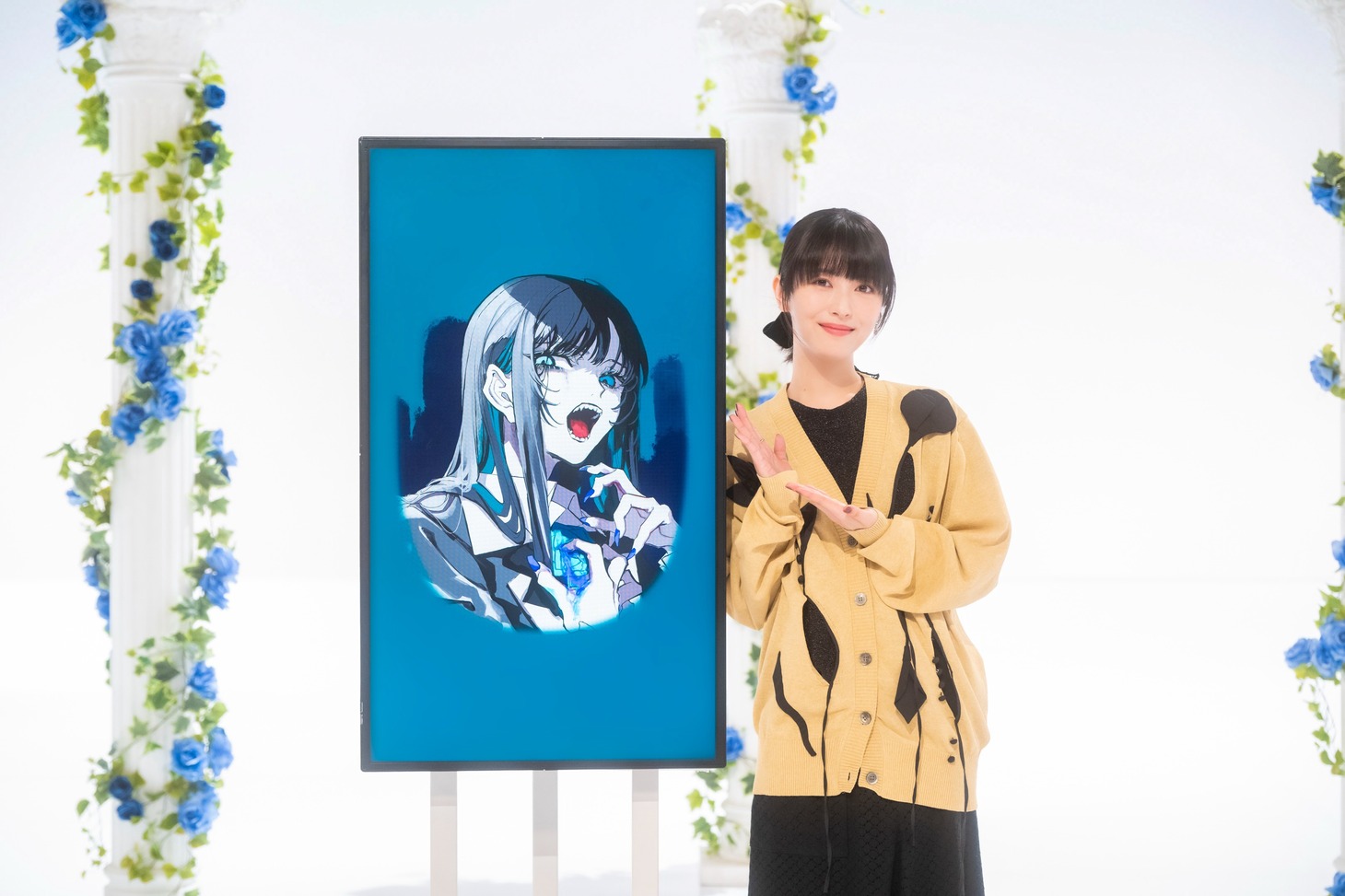 Adoと浜辺美波。（写真提供：NHK）