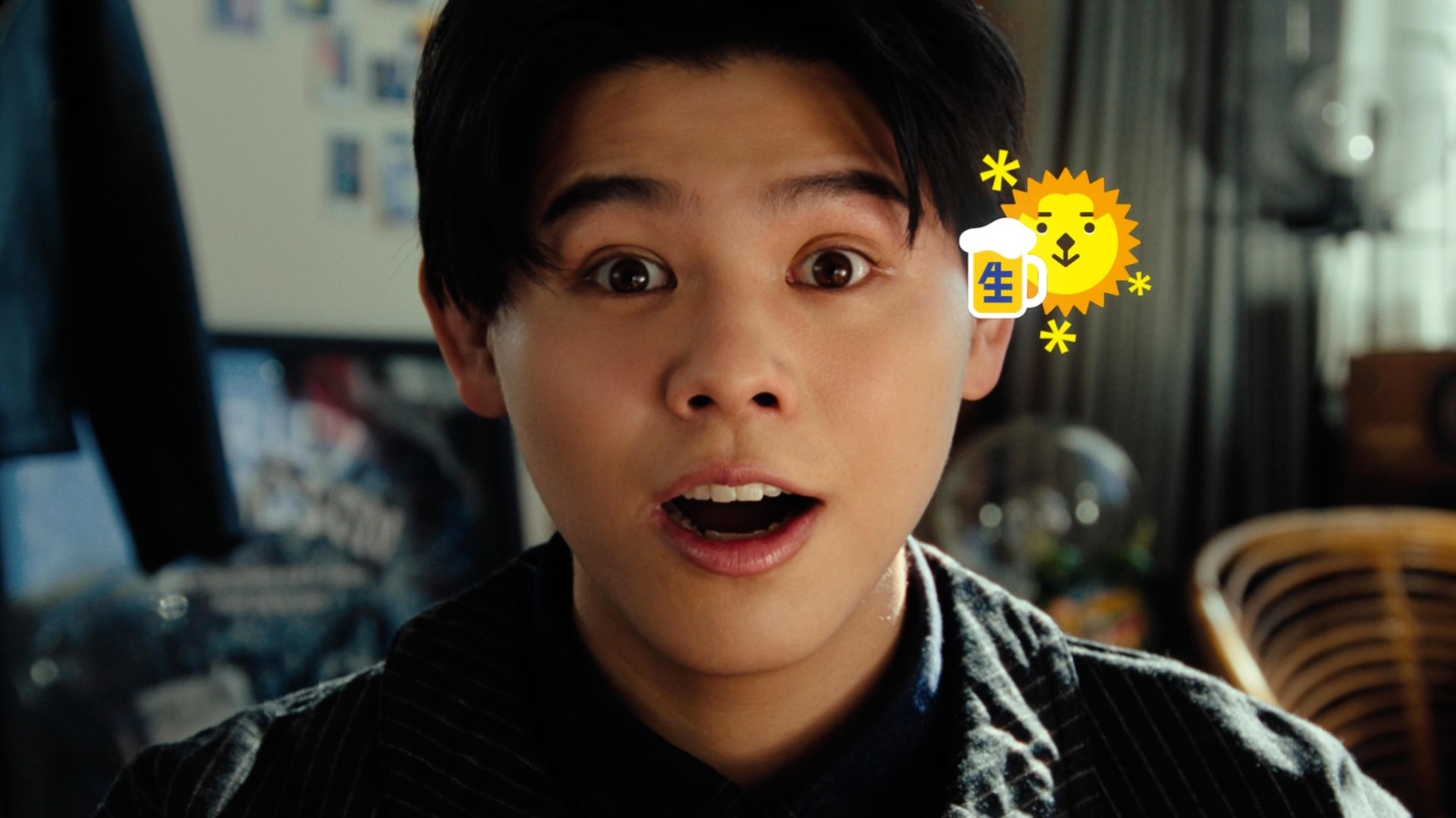 テレビCM「サン生のCM決まったよ」編より。