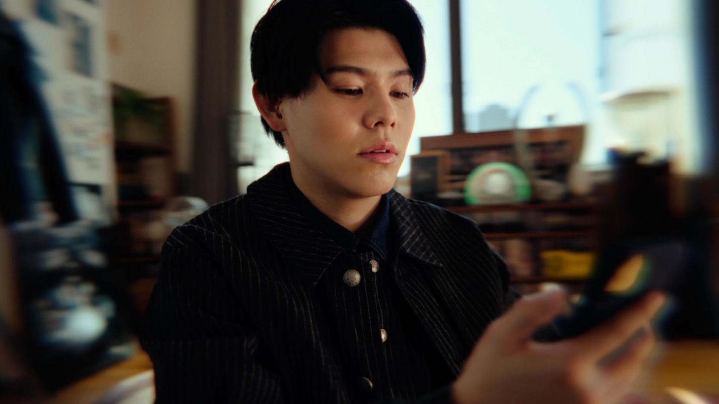 テレビCM「サン生のCM決まったよ」編より。
