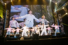 &TEAMとFANTASTICSメンバー。