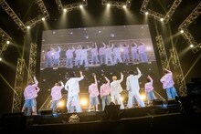 &TEAMとFANTASTICSメンバー。