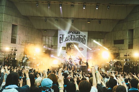 SPYAIR「Just Like This 2024」の様子。