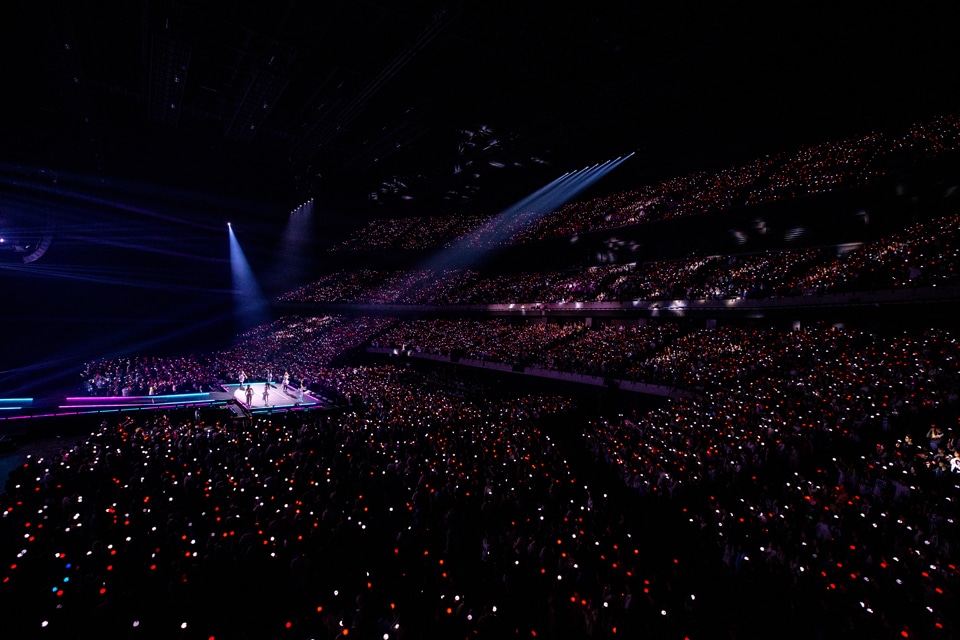 「2025 BABYMONSTER 1st WORLD TOUR『HELLO MONSTERS』」Kアリーナ横浜公演の様子。